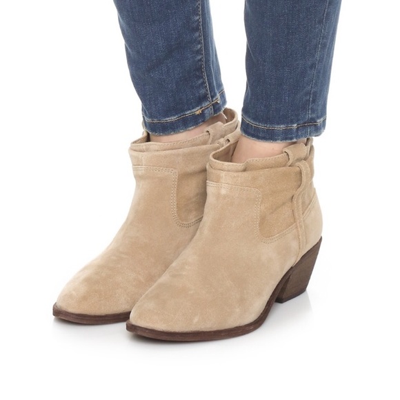 JOIE Ajax Suede Ankle Booties - Picture 2 of 8